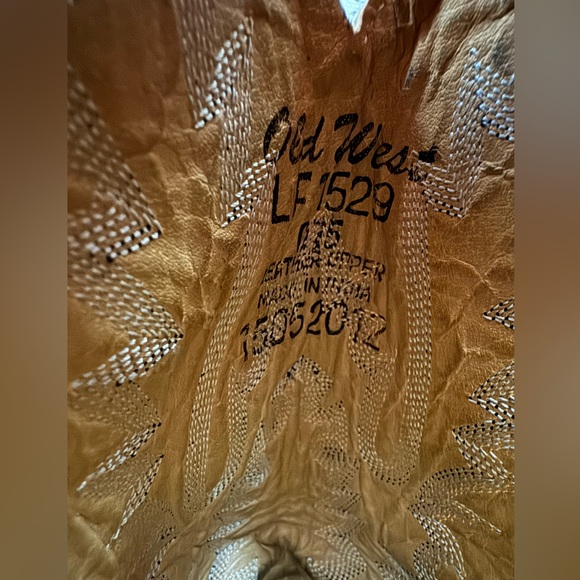 Old West cowboy boots - Picture 6 of 7